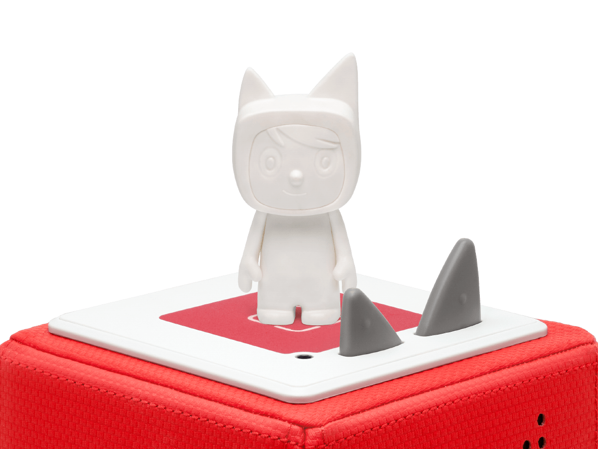 Create Your Own Creative-Tonie on a red Toniebox