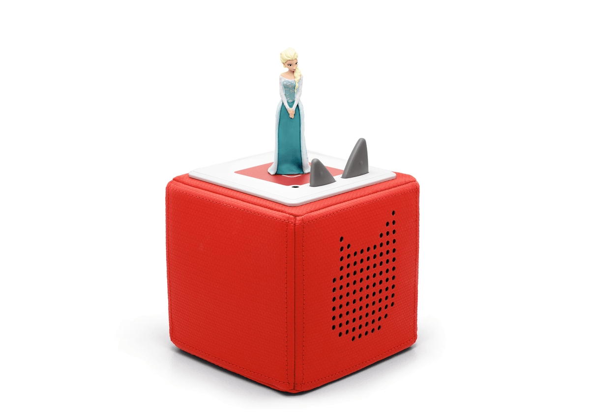 Disney La Reine Des Neiges Tonie sur une Toniebox rouge