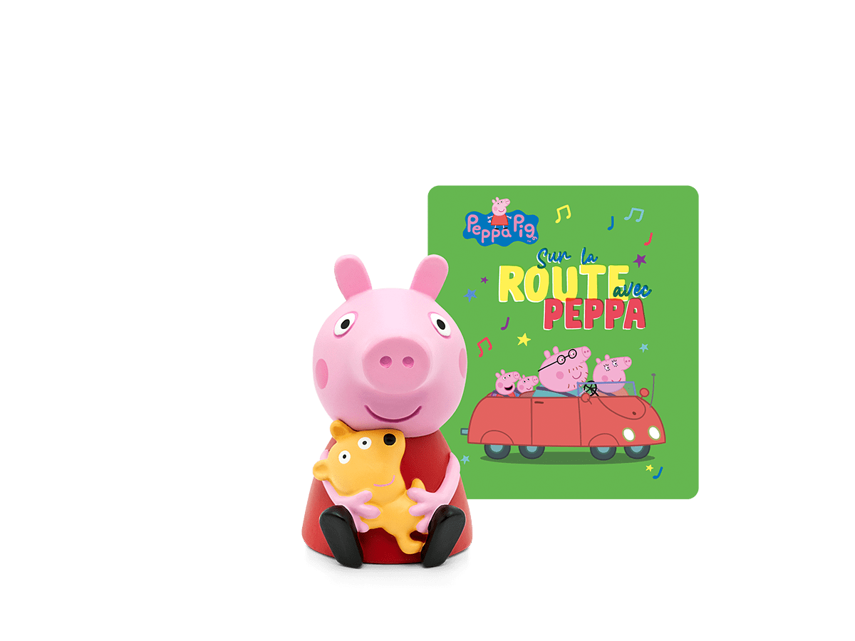 Peppa Pig: Sur La Route Avec Peppa Tonie avec image de marque
