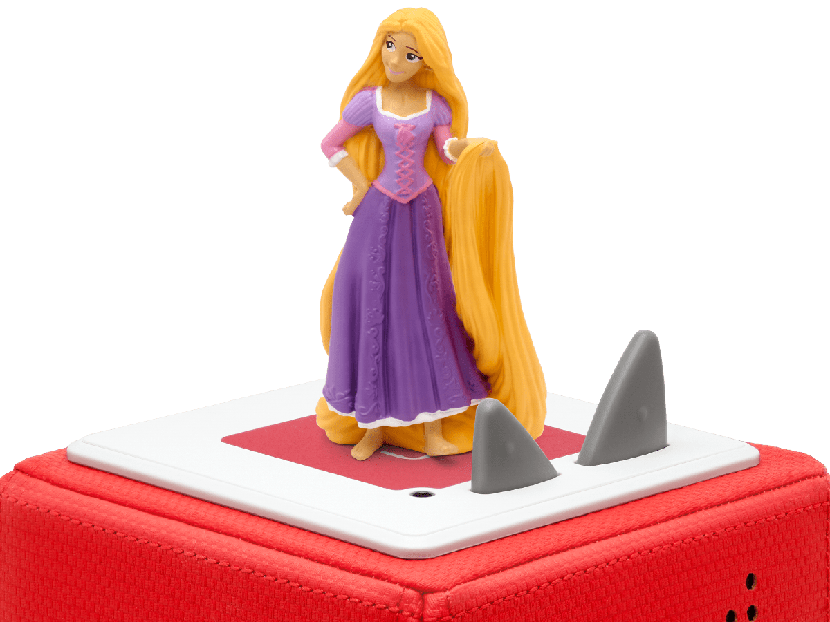 Disney Tangled Tonie on a red Toniebox