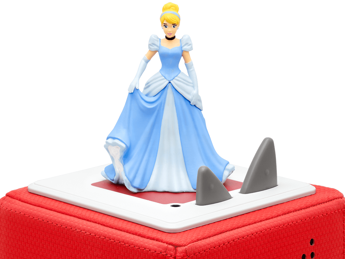 Disney Cinderella Tonie on a red Toniebox