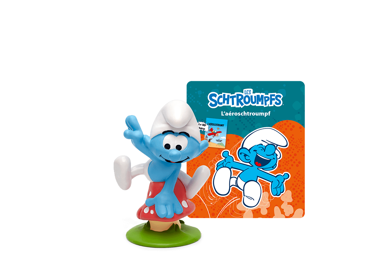 Les Schtroumpfs: L'aéroschtroumpf Tonie with branded image