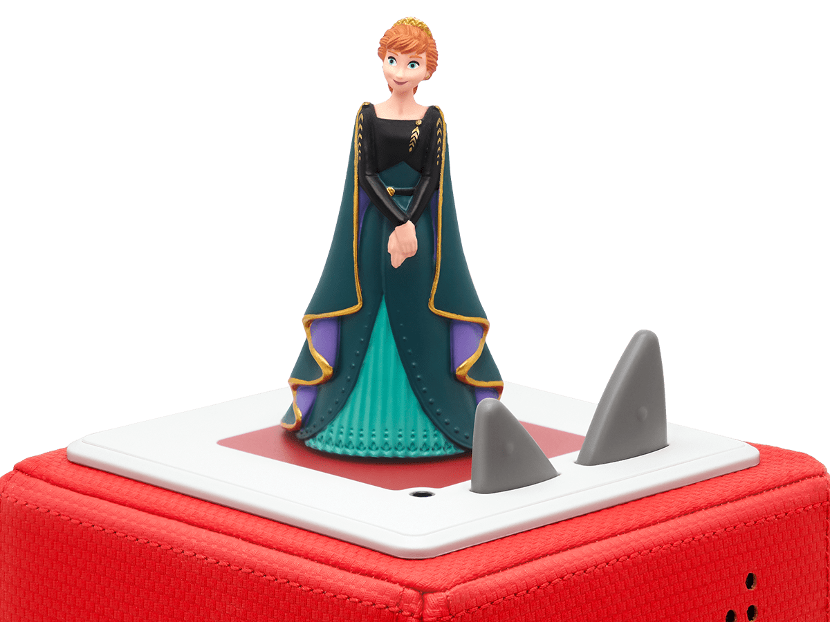 Disney Frozen 2: Anna Tonie on a red Toniebox