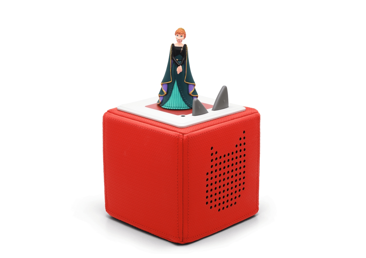 Disney La Reine Des Neiges 2 Tonie sur une Toniebox rouge
