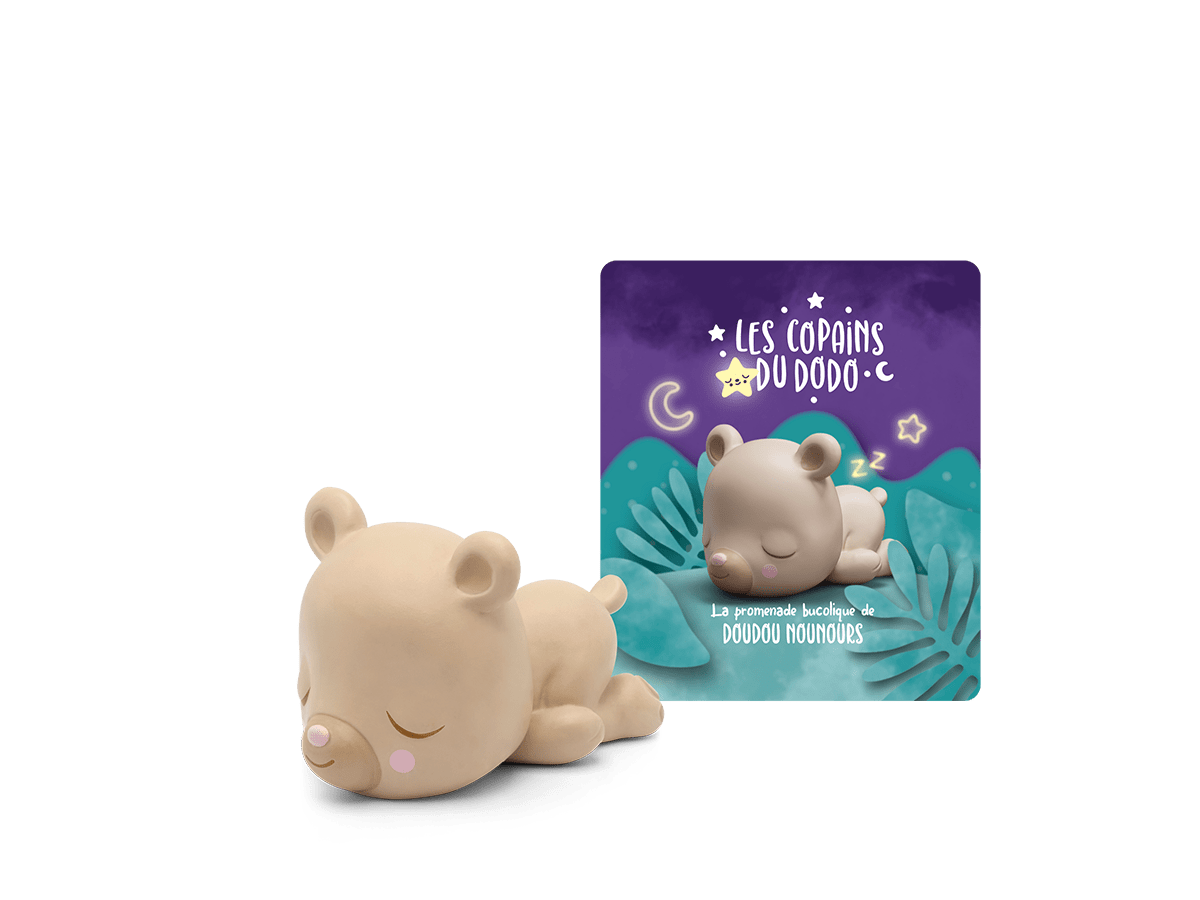 Les Copains Du Dodo: Doudou Nounours Tonie avec image de marque