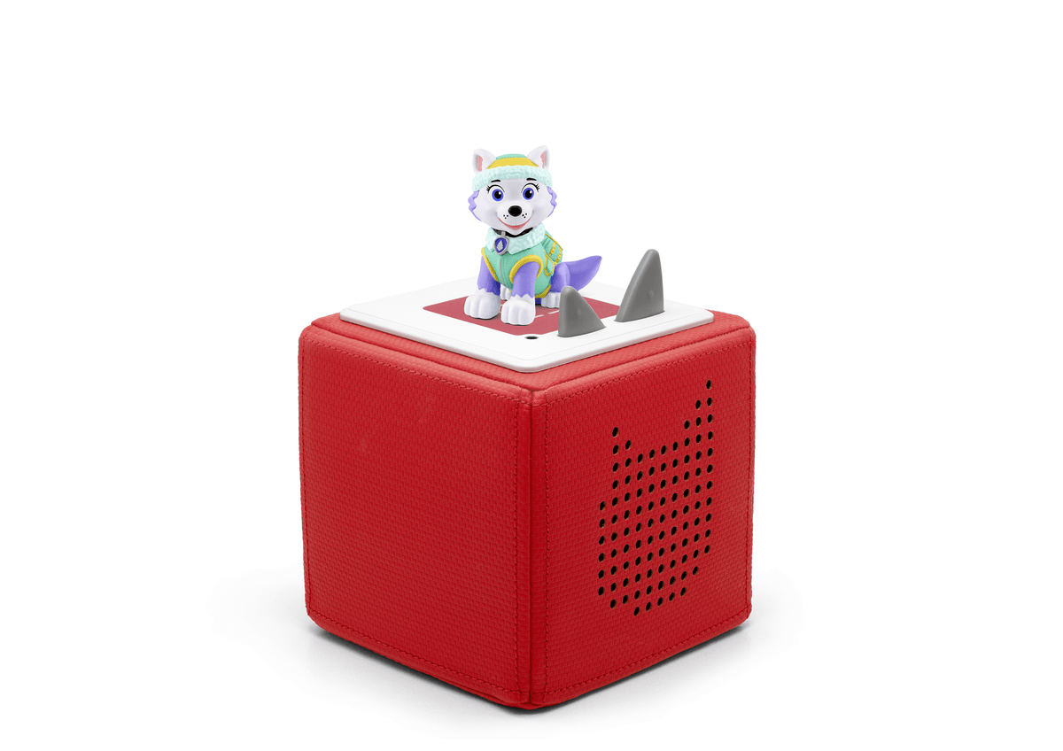 La Pat' Patrouille: Everest Tonie sur une Toniebox rouge