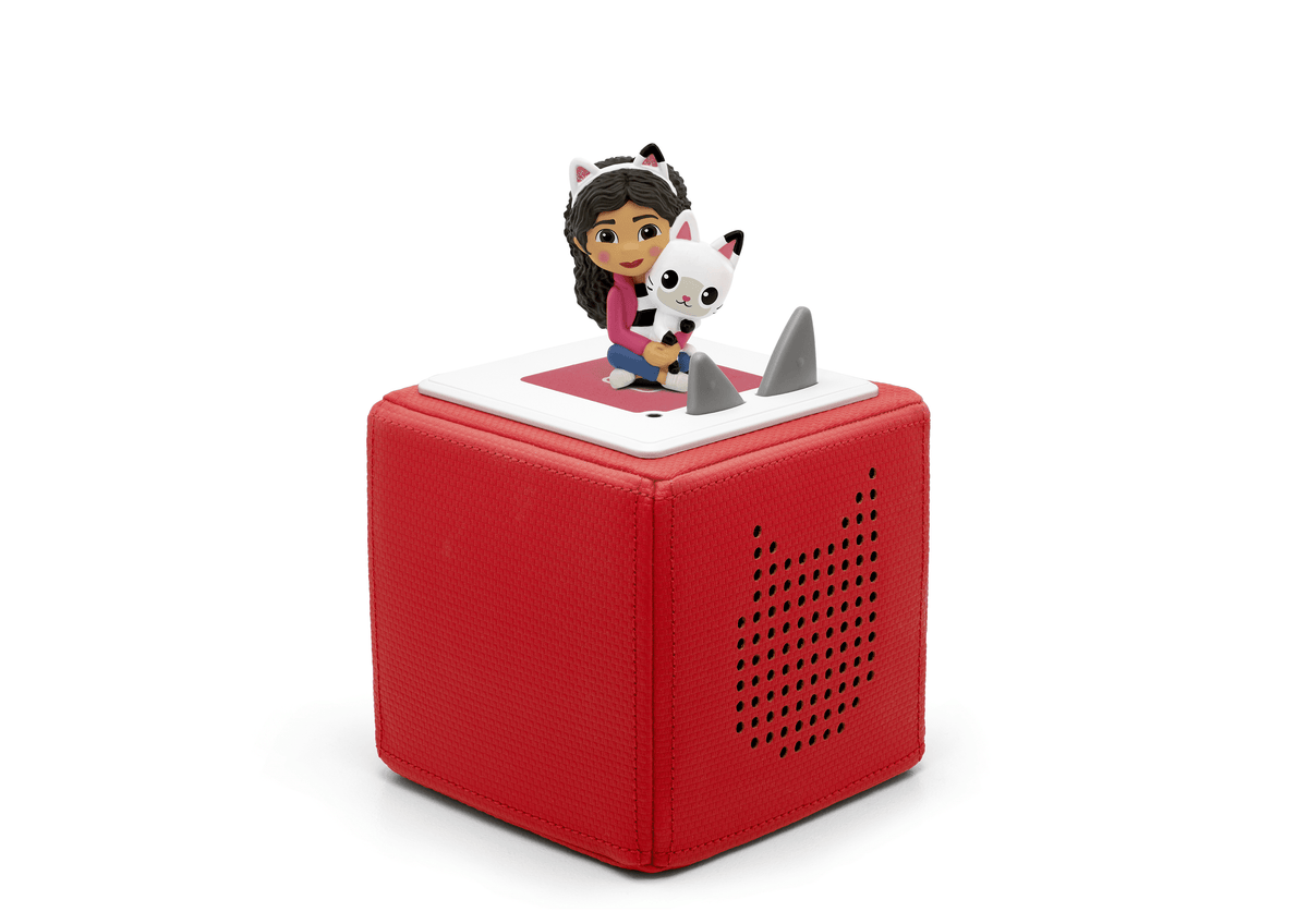 La maison de Gabby: Gabby Tonie sur une Toniebox rouge