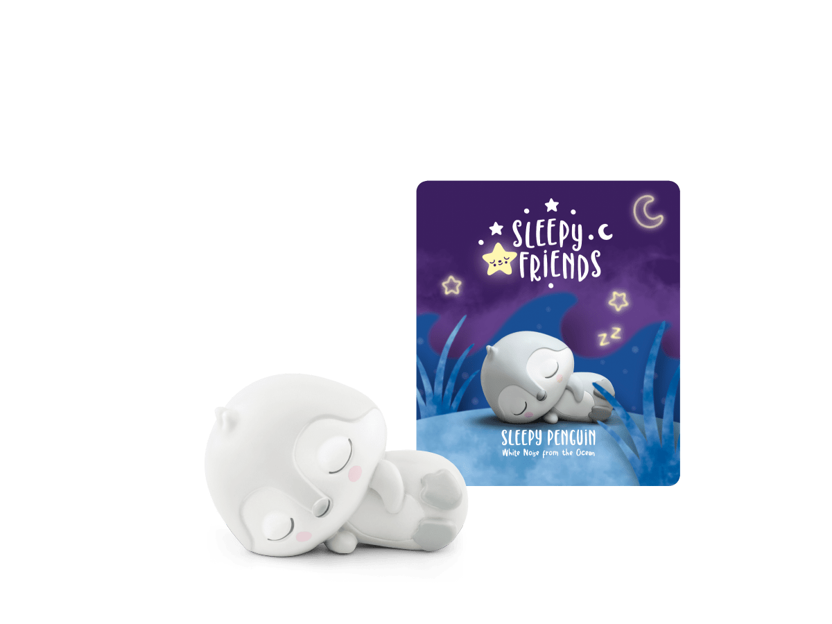 Sleepy Penguin: White Noise from the Ocean Tonie with branded image