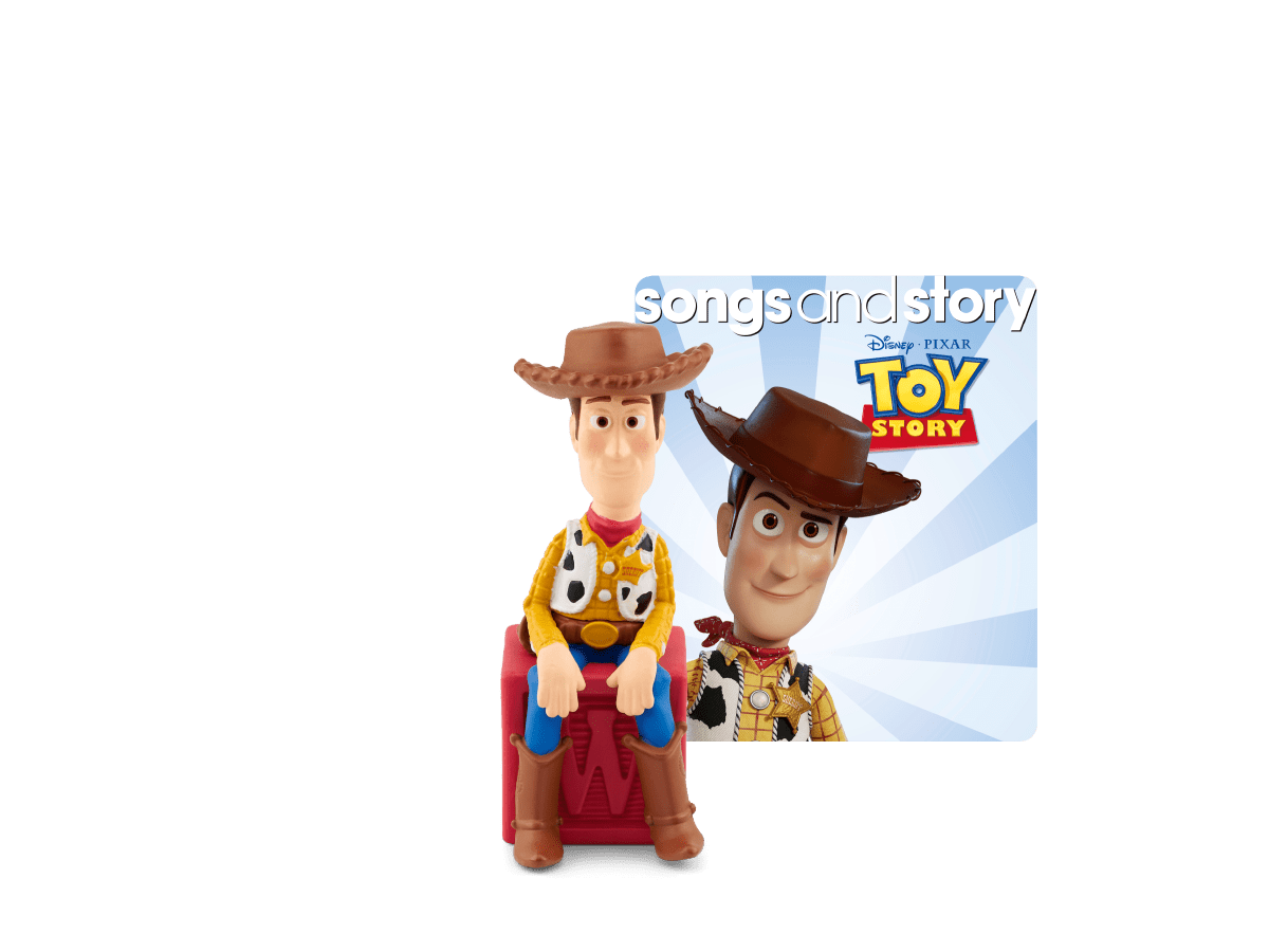 Disney & Pixar Toy Story: Woody Tonie with branded image