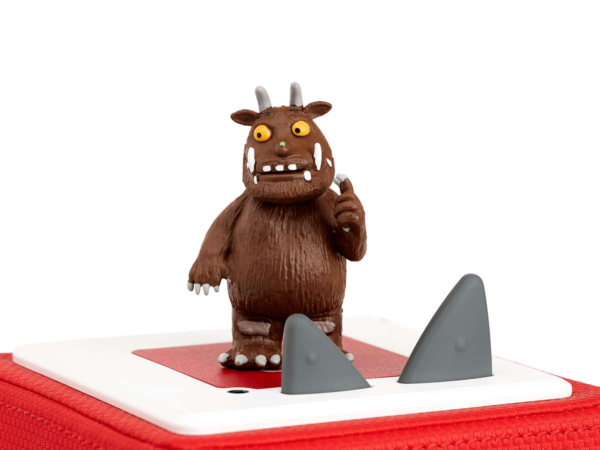 Julia Donaldson: The Gruffalo Tonie on a red Toniebox