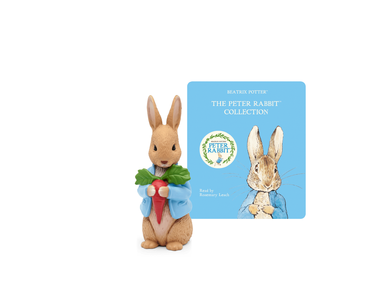 Peter Rabbit Tonie with branded image