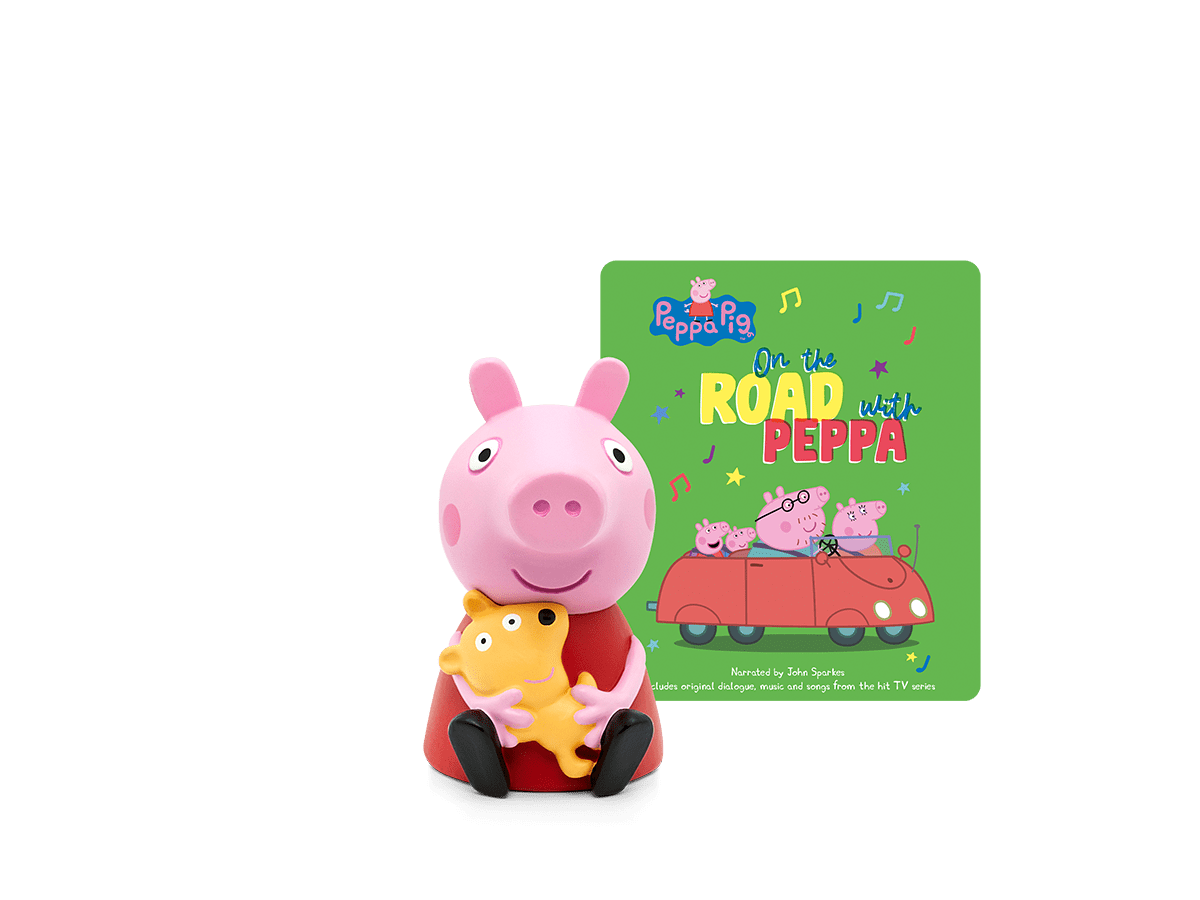 Peppa Pig: On the Road with Peppa Tonie with branded image