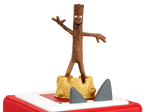 Julia Donaldson: Stick Man Tonie on a red Toniebox