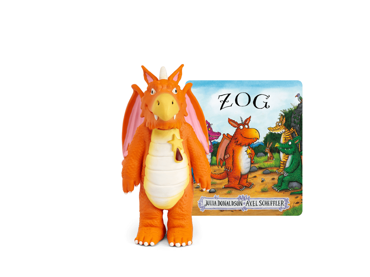 Julia Donaldson: Zog Tonie with branded image