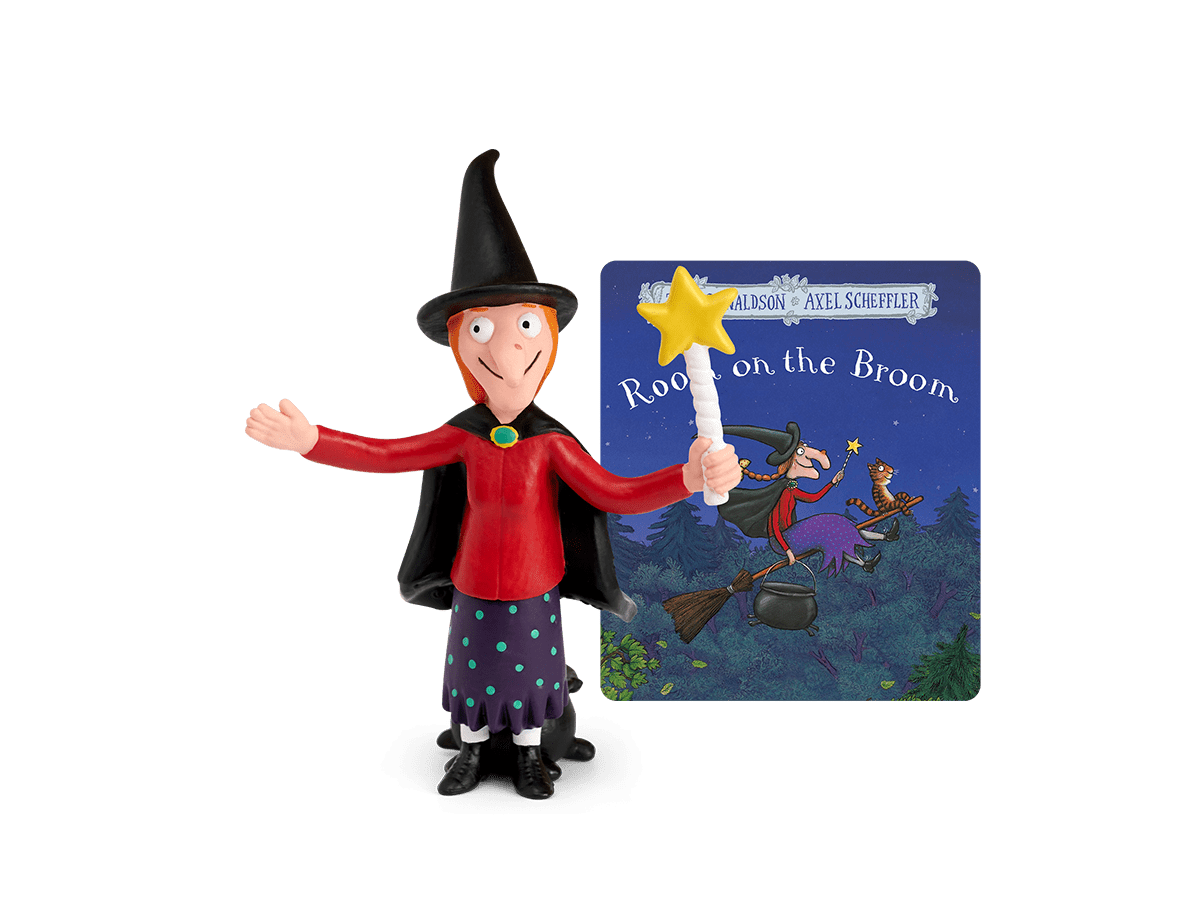 Julia Donaldson: Room on the Broom Tonie with branded image