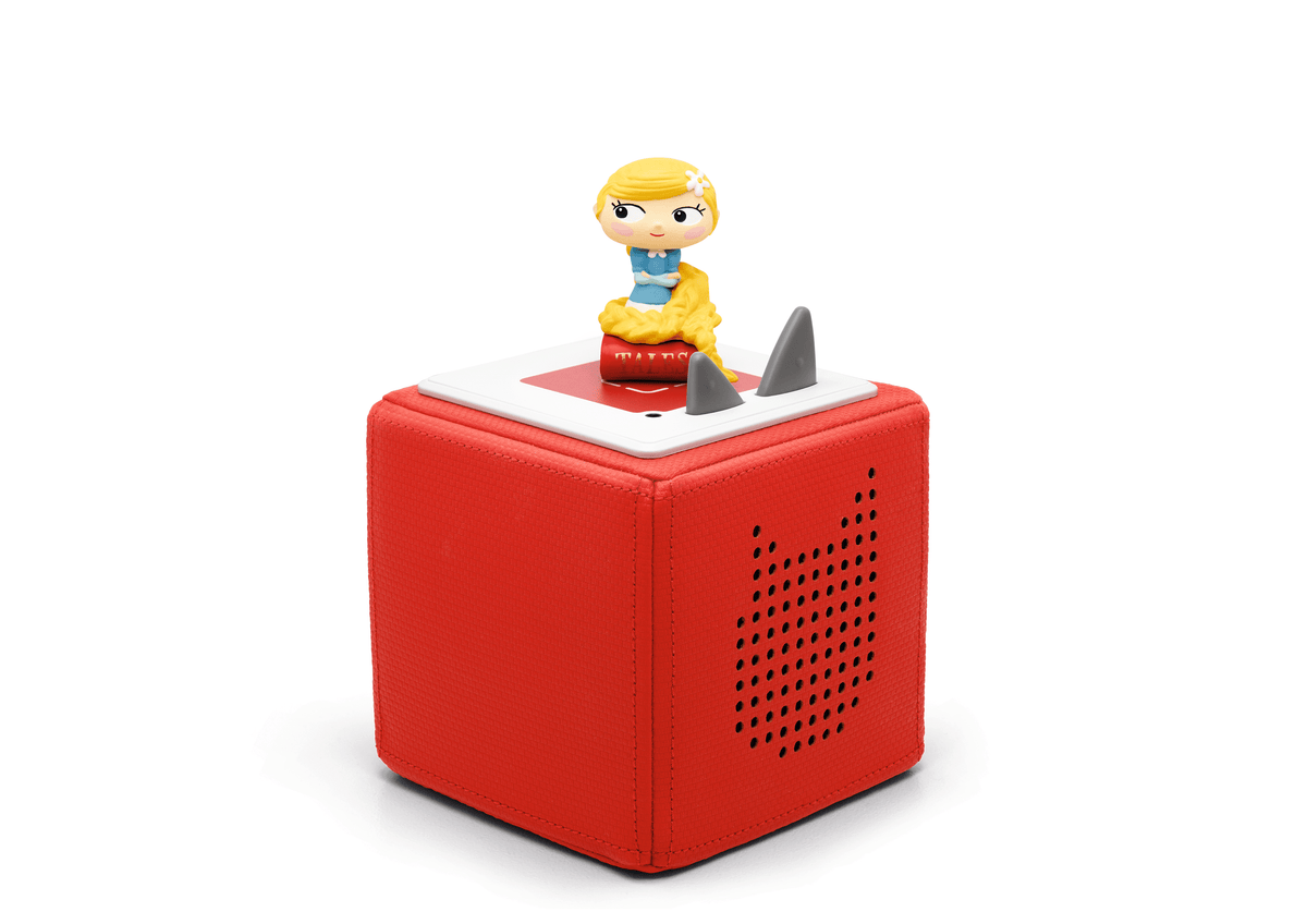 Favorite Tales: Rapunzel and other fairy tales on a red toniebox