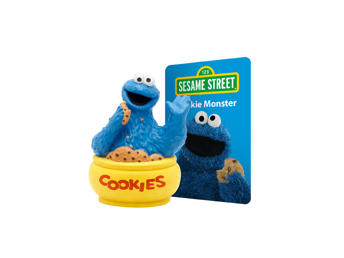Sesame Street: Cookie Monster Tonie with branded image