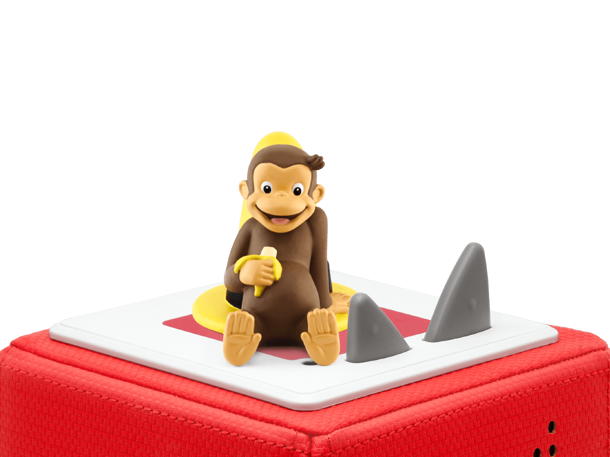 Curious George Tonie on Toniebox