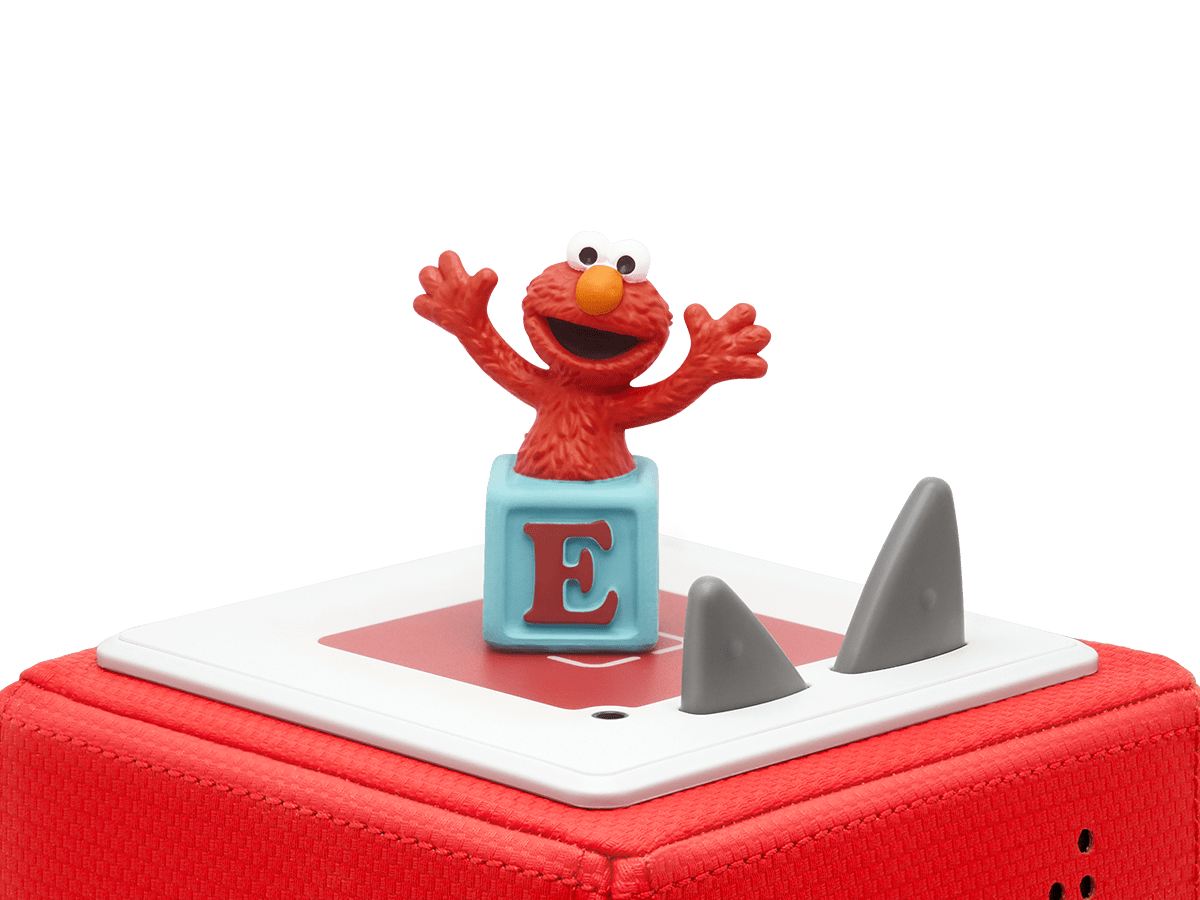 Sesame Street: Elmo Tonie on a red Toniebox