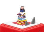 Roald Dahl: Matilda Tonie on a red Toniebox