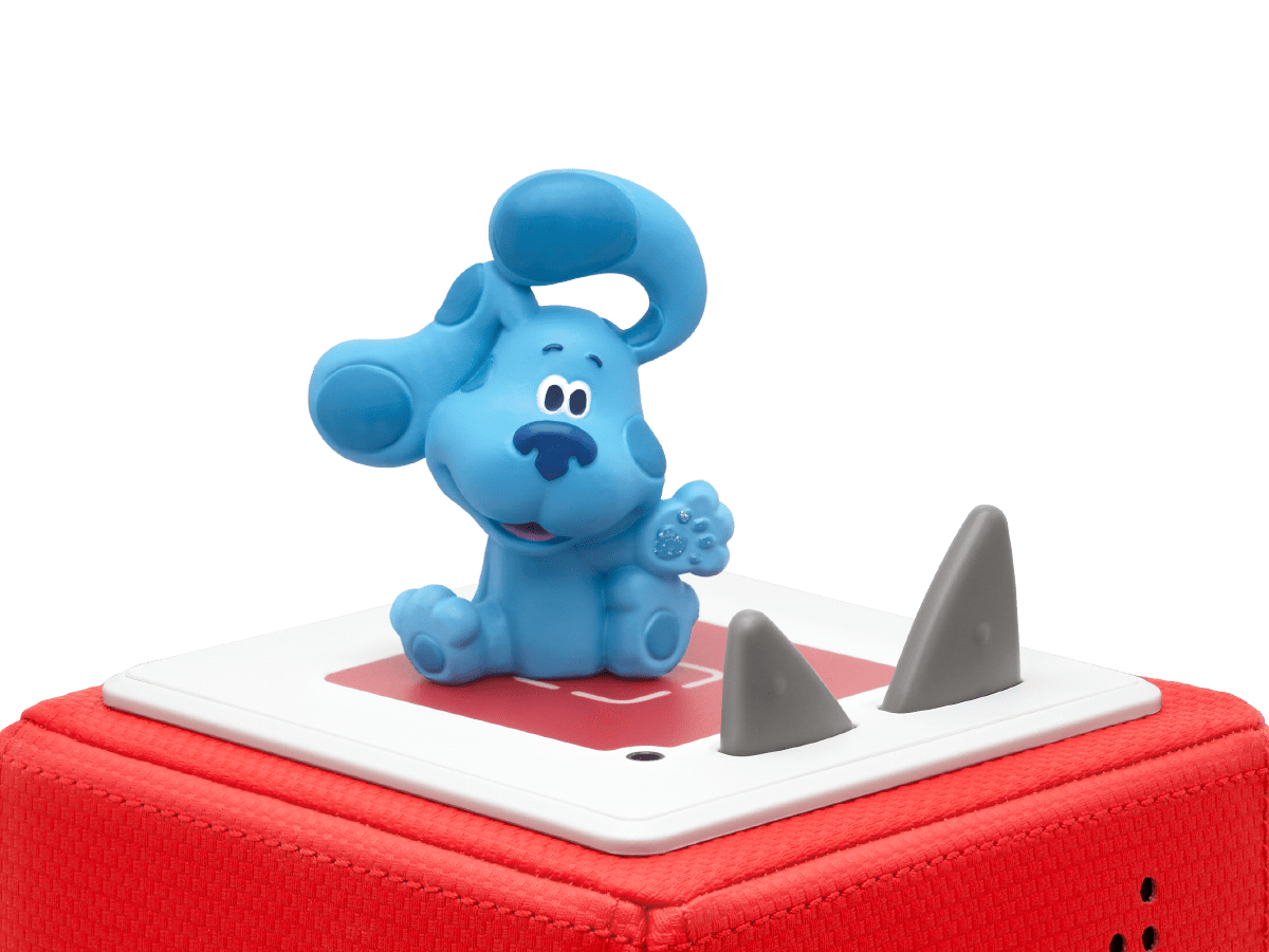 Blue's Clues & You Tonie on a red Toniebox
