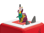 Roald Dahl: Charlie and the Chocolate Factory Tonie on a red Toniebox