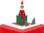 The Elf on the Shelf Tonie on a red Toniebox