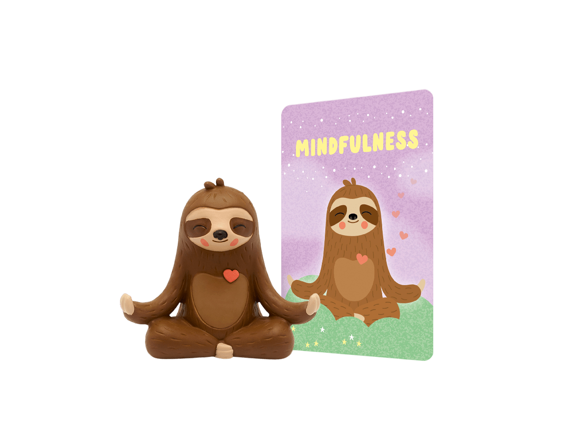 Mindfulness: Meditation with Mo the Sloth Tonie with branded image