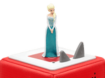 Disney Frozen: Elsa Tonie on a red Toniebox