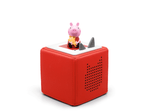 Peppa Pig: Sur La Route Avec Peppa Tonie sur une Toniebox rouge