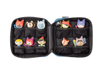 Interior of Light Blue Carrying Case with Tonies
