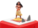 Disney Moana Tonie on a red Toniebox