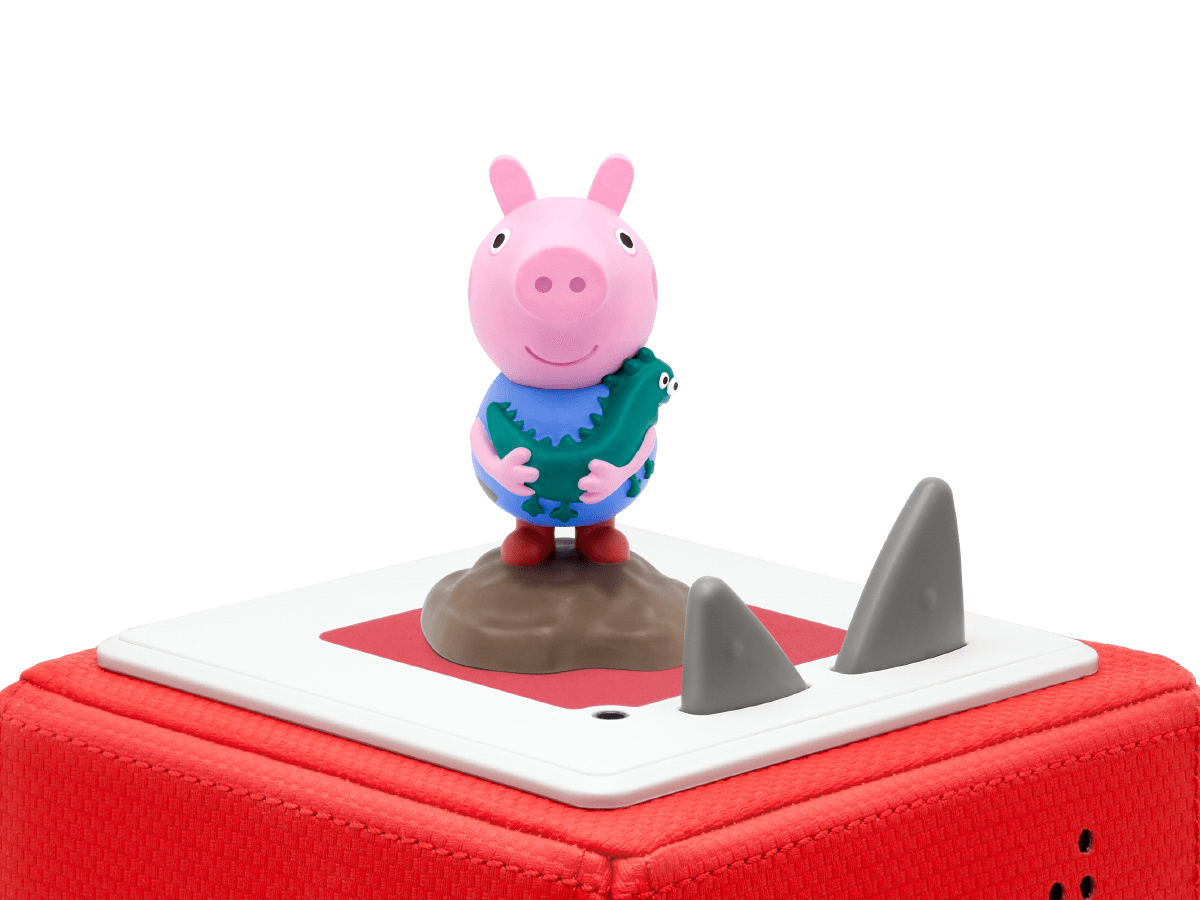 Peppa Pig: George Tonie on a red Toniebox