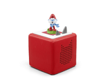 Les Schtroumpfs: L’Apprenti Schtroumpf Tonie on a red toniebox