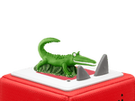 Roald Dahl: The Enormous Crocodile & Other Animal Stories Tonie on a red Toniebox