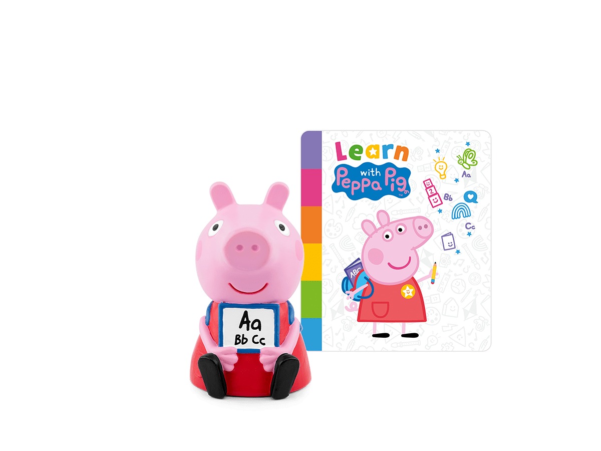 Peppa Pig: Learn with Peppa Tonie with branded image