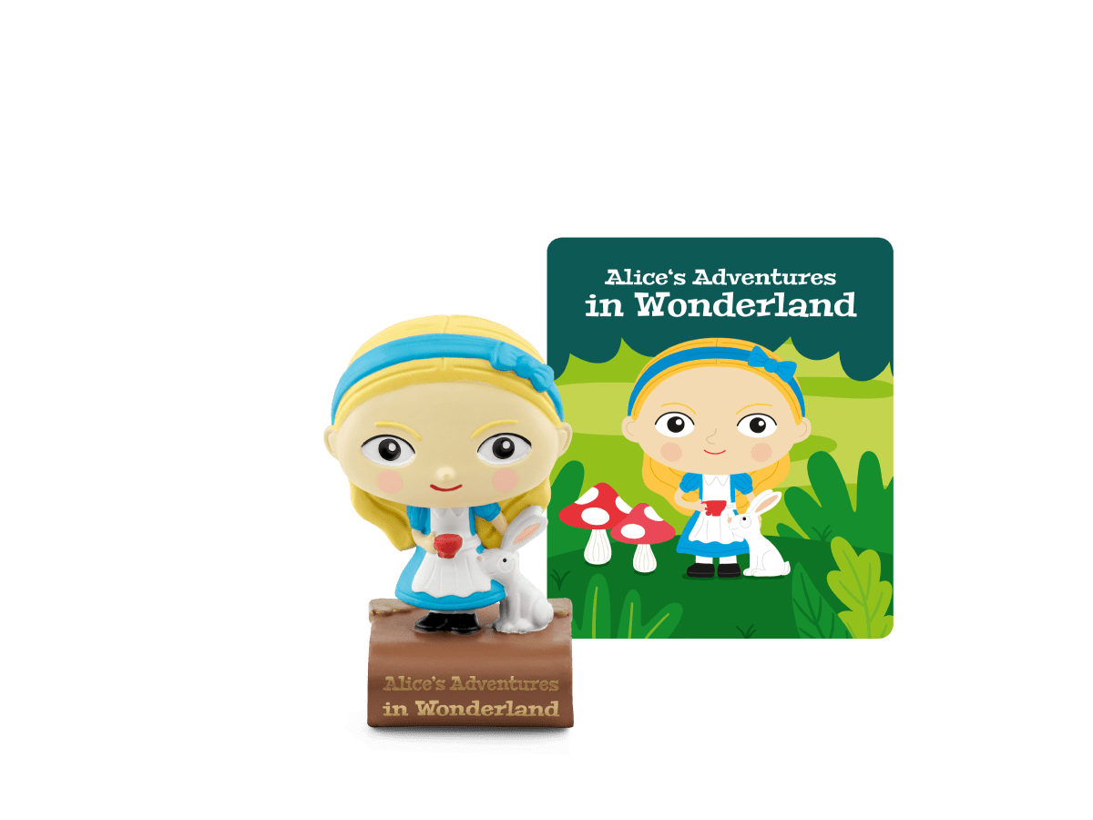 Favourite Classics: Alice's Adventures in Wonderland Tonie with branded image