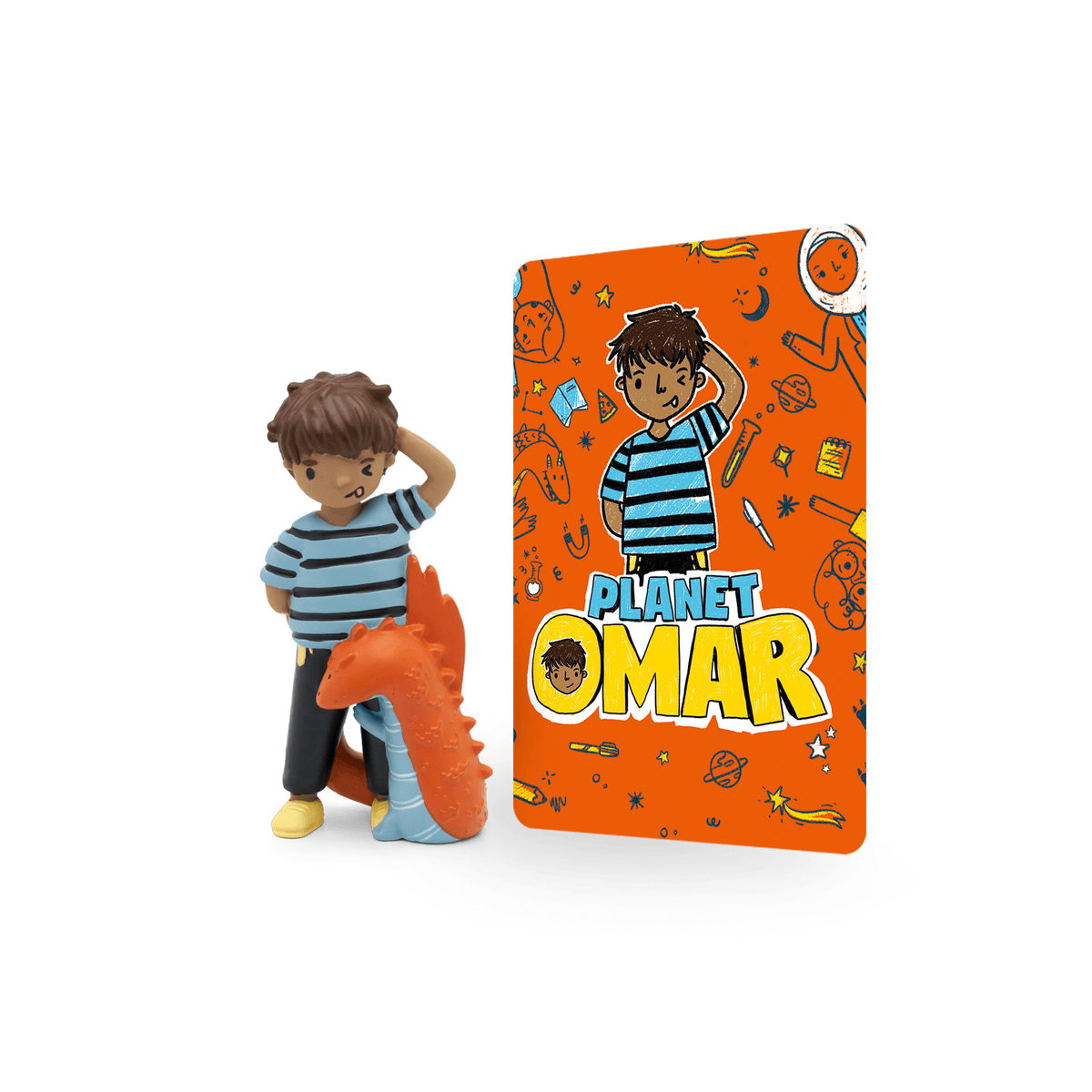 Planet Omar: Accidental Trouble Magnet Tonie with branded image