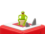 Disney the Muppets: Kermit the Frog Tonie on a red Toniebox