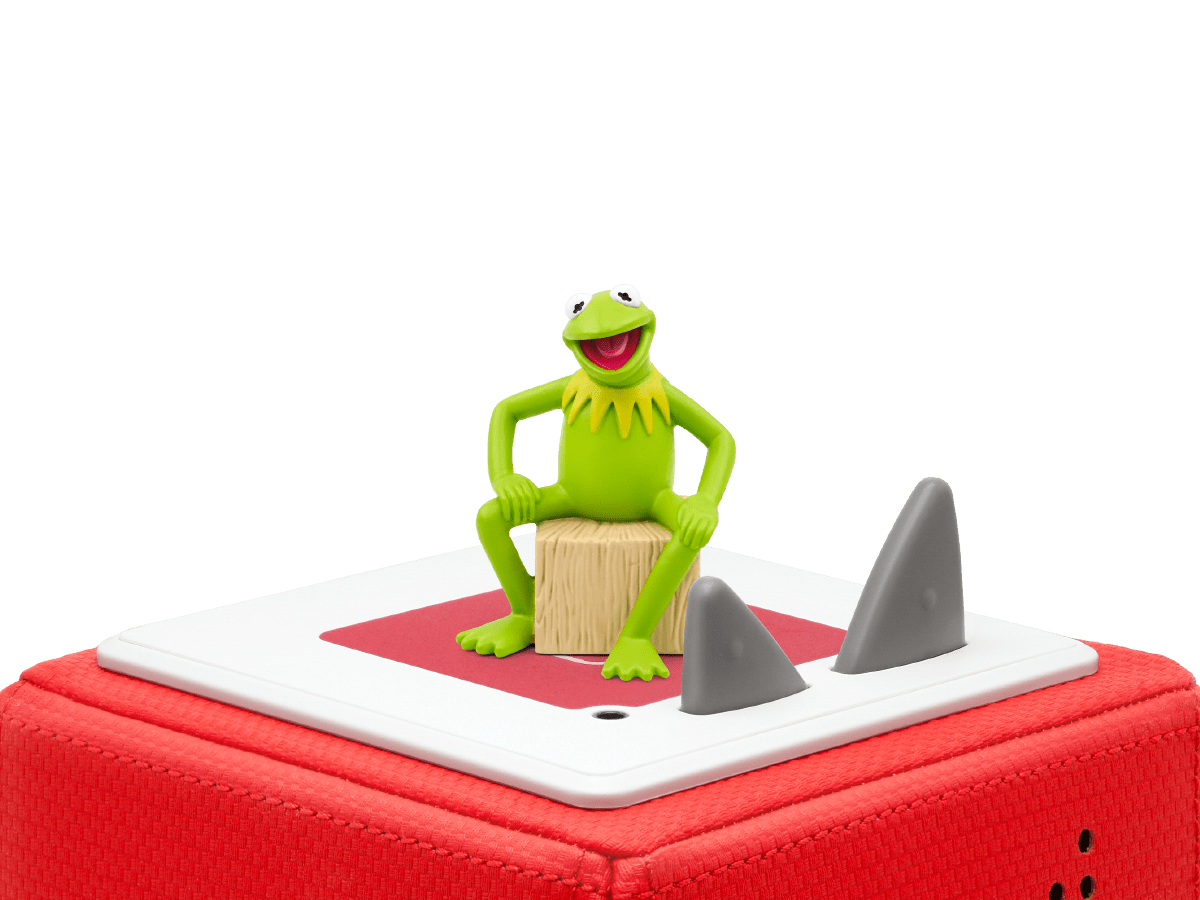 Disney the Muppets: Kermit the Frog Tonie on a red Toniebox