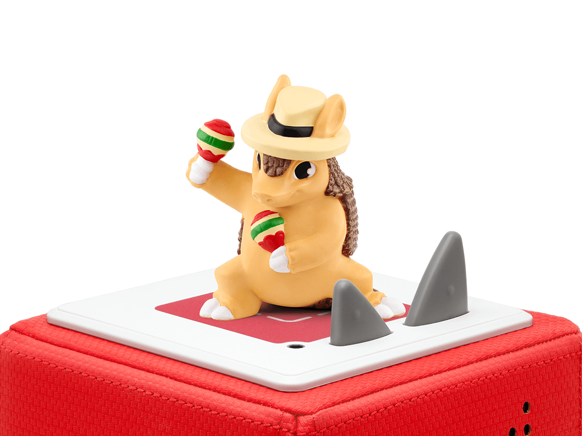 Alejandro the Armadillo Tonie on Toniebox