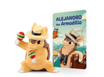 Alejandro the Armadillo Tonie with branded image