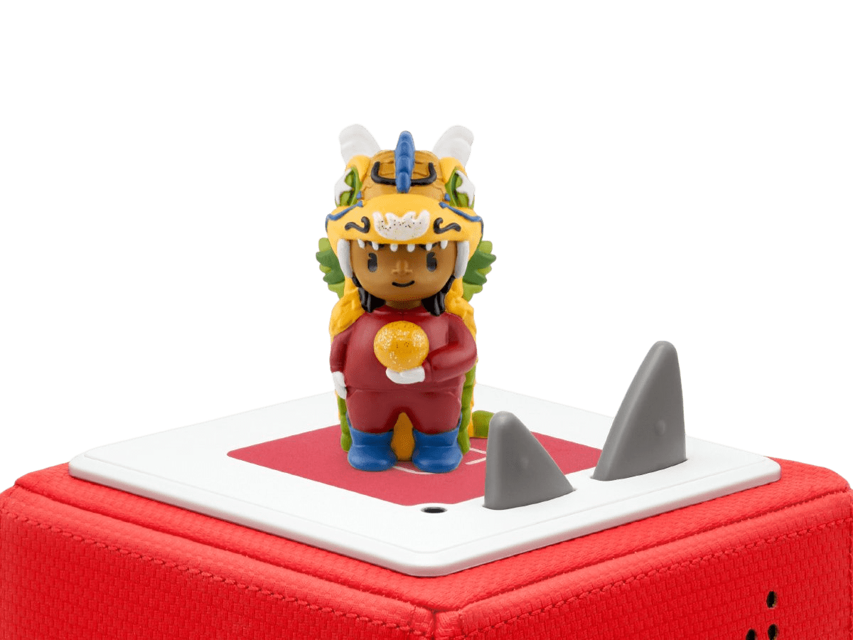 Lunar New Year Tonie on a red Toniebox