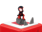 Marvel's Spidey and His Amazing Friends: Spin Tonie on a red Toniebox