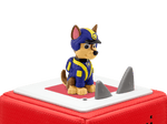 PAW Patrol Jungle Pups: Chase Tonie on a red Toniebox