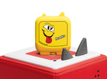 Kid Comedy Clever Tonie on a Red Toniebox