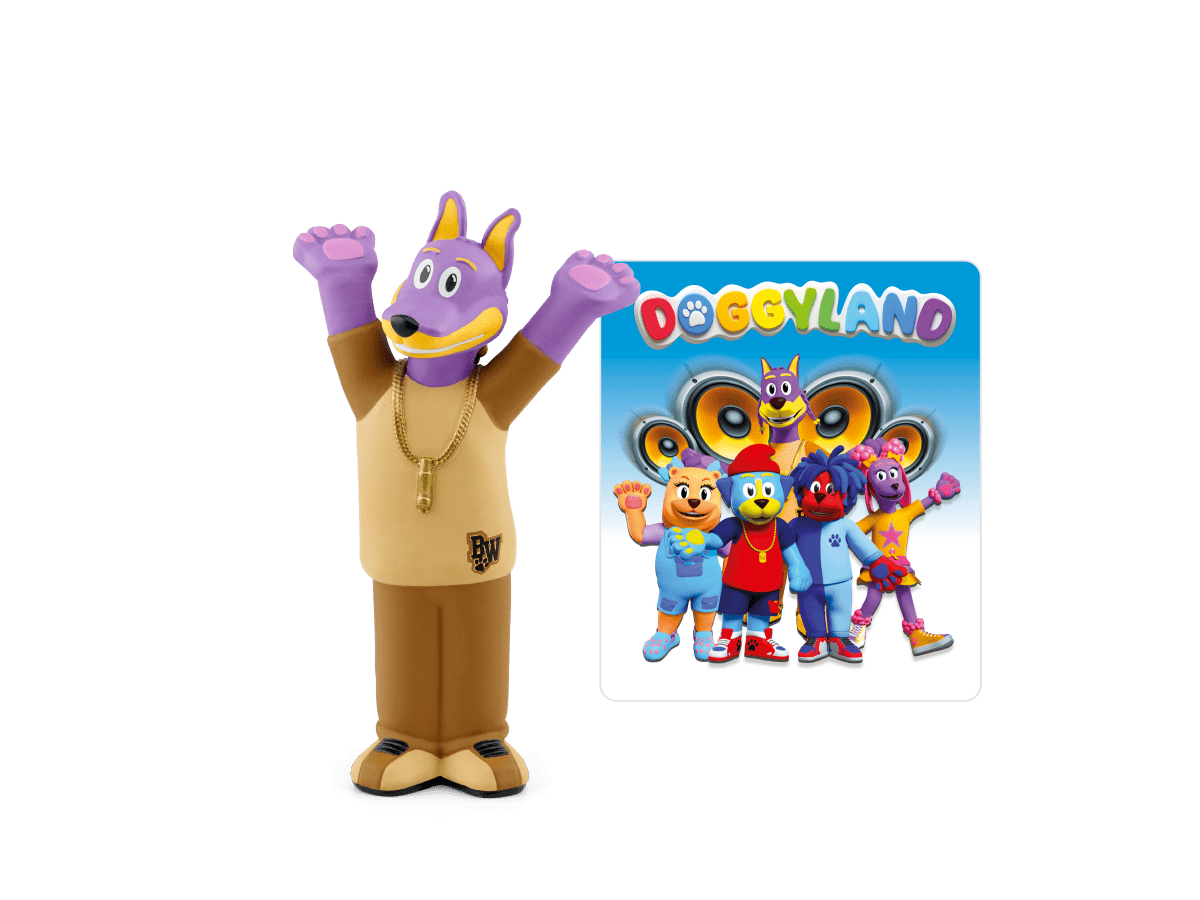 Doggyland Tonie with branded image