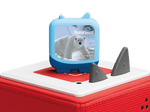 Animal World Wild Survivors Clever Tonie on a Red Toniebox