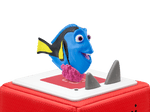 Disney & Pixar: Finding Dory Tonie on a red Toniebox