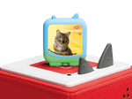 Animal World Precious Pets Clever Tonie on a Red Toniebox
